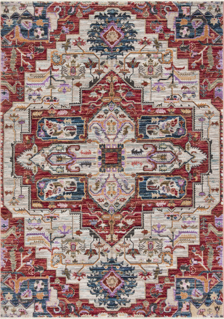 Safavieh Nirvana NVA132C Creme/Red Area Rug main image