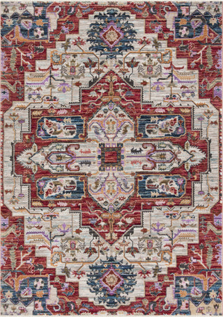 Safavieh Nirvana NVA132C Creme/Red Area Rug main image