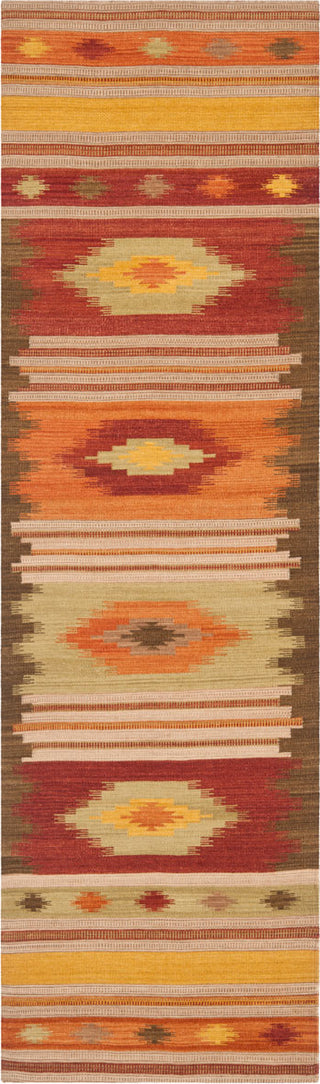 Safavieh Kilim NVK176 Brown/Multi Area Rug Runner