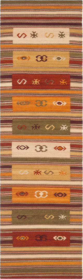 Safavieh Kilim NVK178 Burgundy/Multi Area Rug Runner