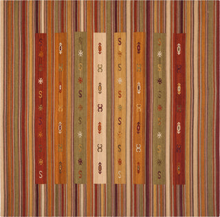 Safavieh Kilim NVK178 Burgundy/Multi Area Rug Square