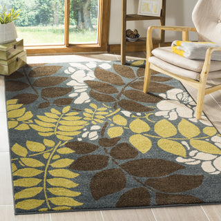 Safavieh Newbury NWB8698 Blue/Brown Area Rug  Feature