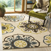 Safavieh Newbury NWB8699 Ivory/Blue Area Rug  Feature