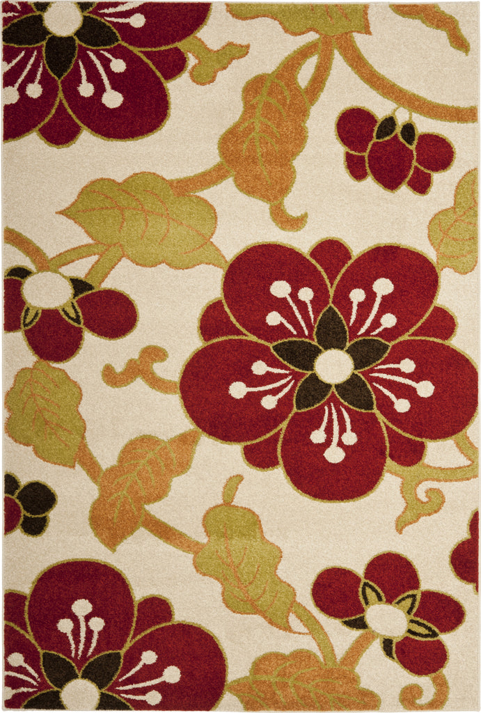 Safavieh Newbury NWB8702 Ivory/Red Area Rug main image