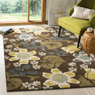 Safavieh Newbury NWB8706 Brown/Blue Area Rug  Feature