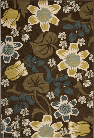 Safavieh Newbury NWB8706 Brown/Blue Area Rug main image