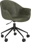 Safavieh Ember Office Chair Green and Black Furniture 