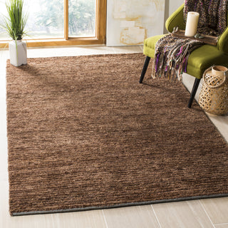 Safavieh Organic ORG213 Brown/Brown Area Rug Room Scene