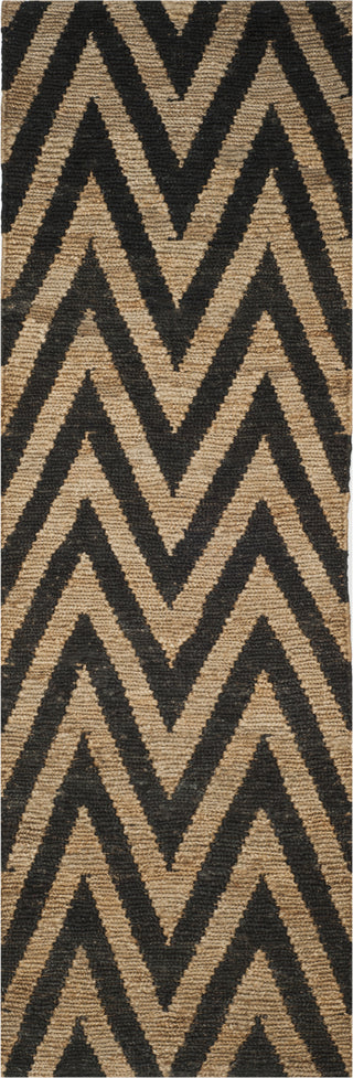 Safavieh Organic ORG515 Black/Natural Area Rug 2' 6'' X 8' Runner