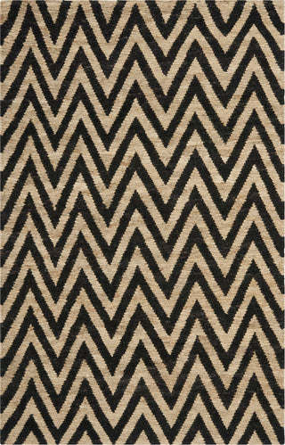 Safavieh Organic ORG515 Black/Natural Area Rug 5' X 8'