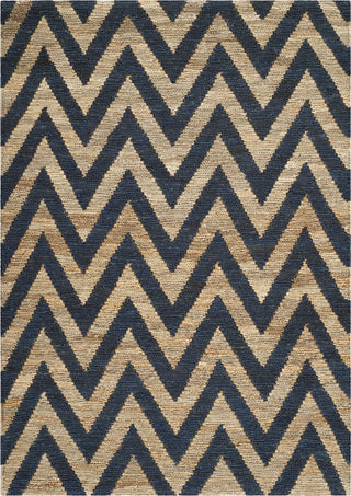 Safavieh Organic ORG515 Blue/Natural Area Rug 4' X 6'