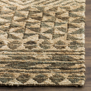 Safavieh Organic ORG703 Slate/Natural Area Rug Detail