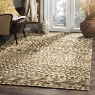 Safavieh Organic ORG703 Slate/Natural Area Rug Room Scene