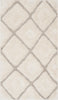 Safavieh Olympia Shag OSG319B Cream/Beige Area Rug 
