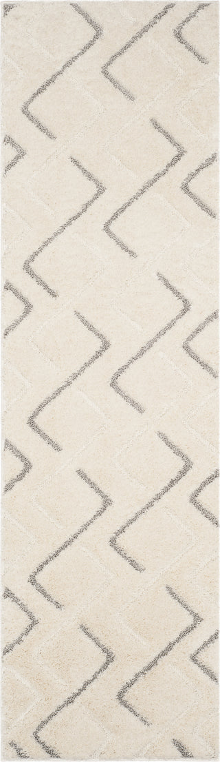 Safavieh Olympia Shag OSG322A Cream/Grey Area Rug 