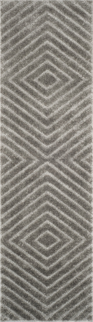 Safavieh Olympia Shag OSG324S Silver Area Rug 