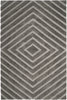 Safavieh Olympia Shag OSG324S Silver Area Rug main image