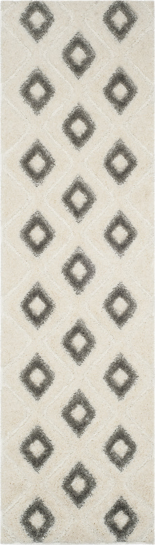 Safavieh Olympia Shag OSG325A Cream/Grey Area Rug 