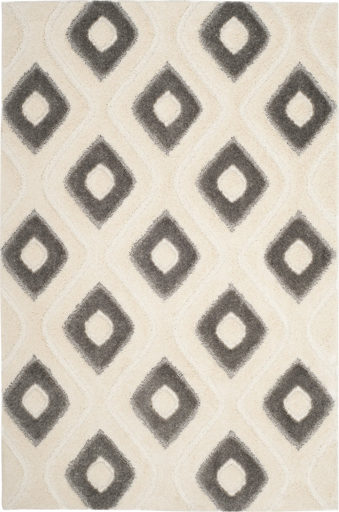 Safavieh Olympia Shag OSG325A Cream/Grey Area Rug main image