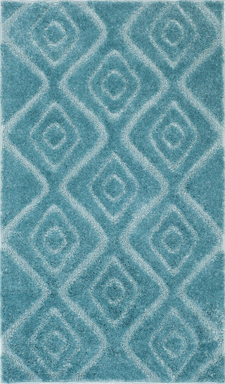 Safavieh Olympia Shag OSG325D Blue Area Rug 