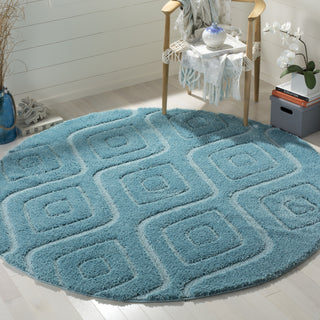 Safavieh Olympia Shag OSG325D Blue Area Rug 