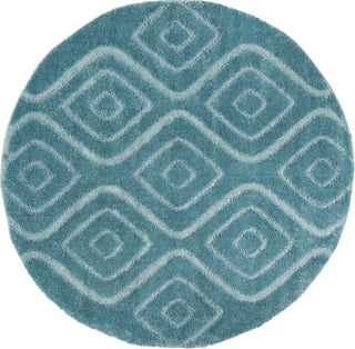 Safavieh Olympia Shag OSG325D Blue Area Rug 