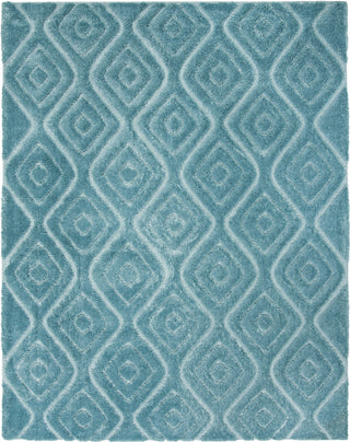 Safavieh Olympia Shag OSG325D Blue Area Rug 