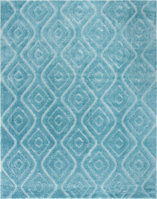 Safavieh Olympia Shag OSG325D Blue Area Rug 