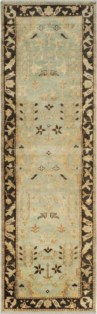 Safavieh Oushak OSH112 Light Blue/Brown Area Rug 