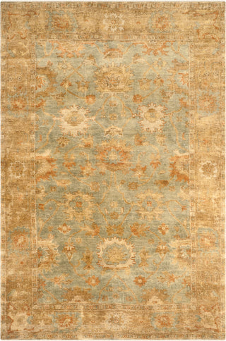 Safavieh Oushak OSH115 Dark Green/Brown Area Rug Main