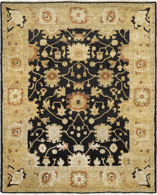 Safavieh Oushak OSH115 Black/Light Gold Area Rug Main