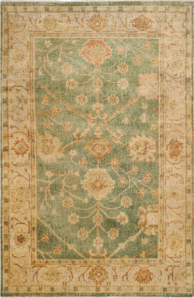 Safavieh Oushak OSH117 Medium Blue/Green Area Rug main image