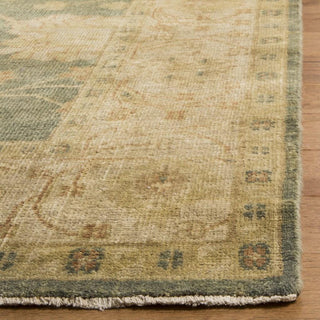 Safavieh Oushak OSH117 Medium Blue/Green Area Rug Detail