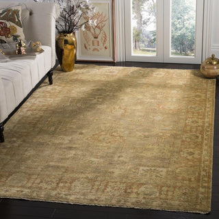 Safavieh Oushak OSH118 Beige/Rust Area Rug Room Scene Feature