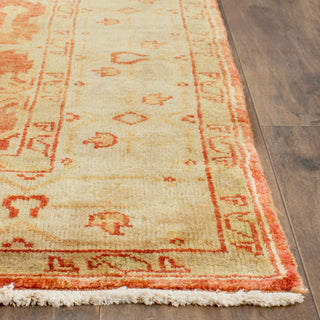 Safavieh Oushak OSH119 Rust/Ivory Area Rug Detail