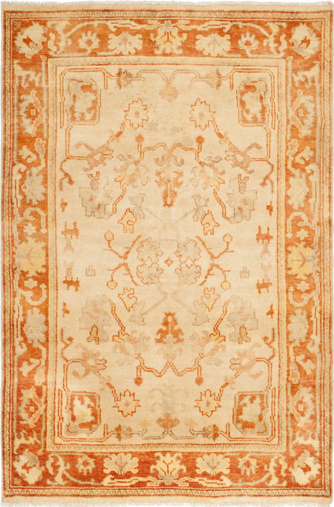 Safavieh Oushak OSH122 Ivory/Rust Area Rug main image