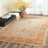 Safavieh Oushak OSH122 Ivory/Rust Area Rug Room Scene Feature