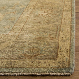 Safavieh Oushak OSH124 Light Blue/Beige Area Rug Detail