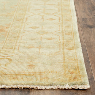 Safavieh Oushak OSH141 Soft Green/Ivory Area Rug Detail