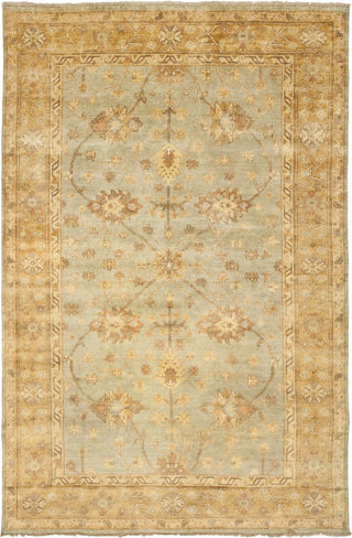 Safavieh Oushak OSH151 Light Blue/Gold Area Rug main image