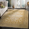 Safavieh Oushak OSH233 Gold/Brown Area Rug Room Scene Feature