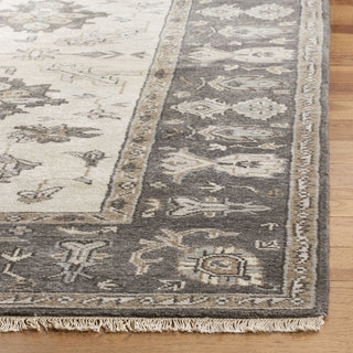 Safavieh Oushak OSH235 Ivory/Charcoal Area Rug Detail