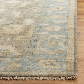 Safavieh Oushak OSH562 Brown/Blue Area Rug Detail