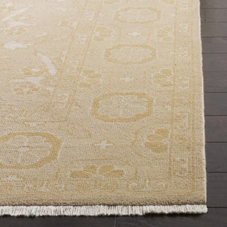 Safavieh Oushak OSH832 Gold Area Rug Detail