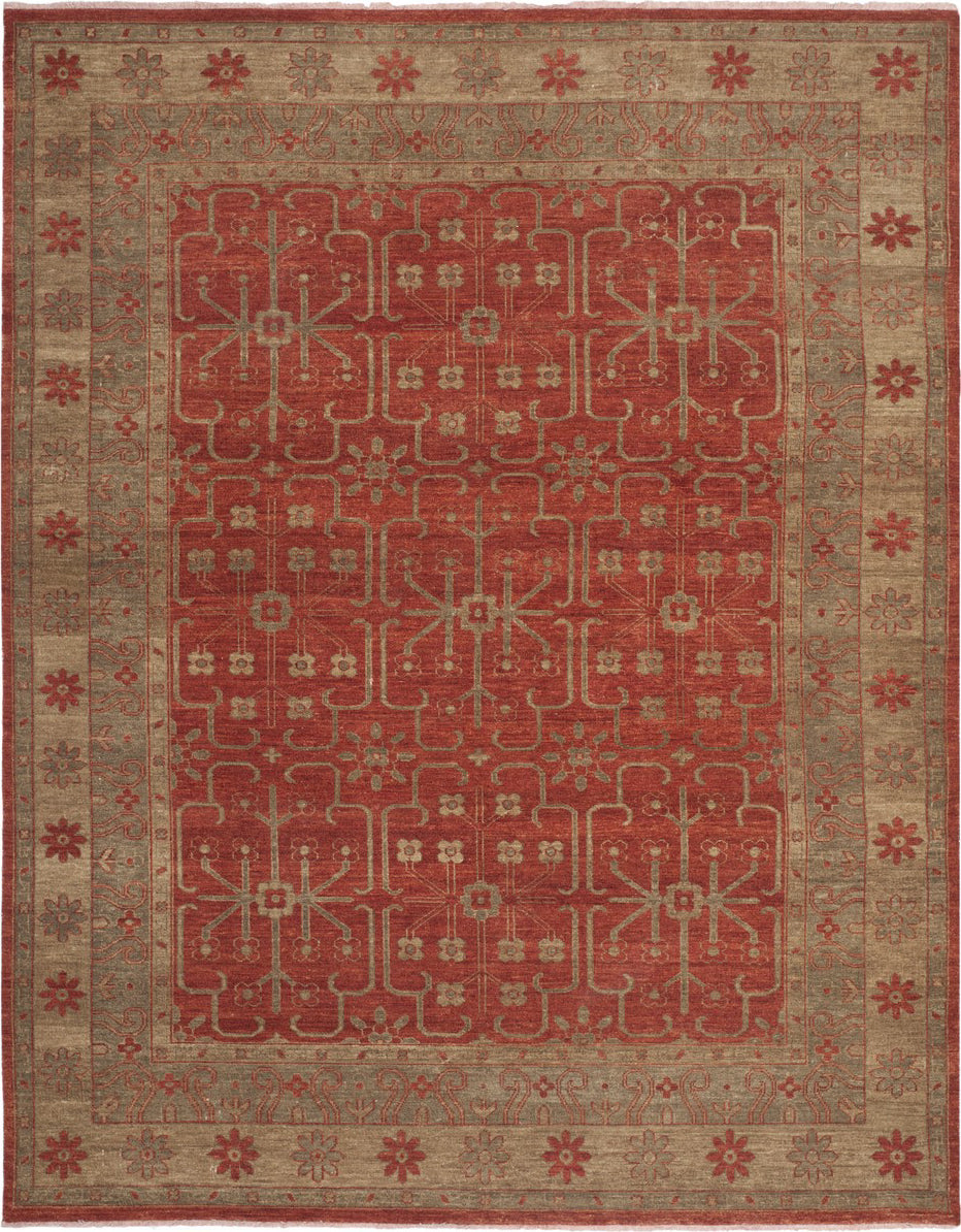 Safavieh Oushak OSH834 Red Area Rug main image