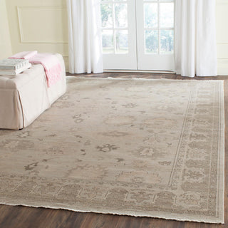 Safavieh Oushak OSH889 Silver/Grey Area Rug Room Scene Feature