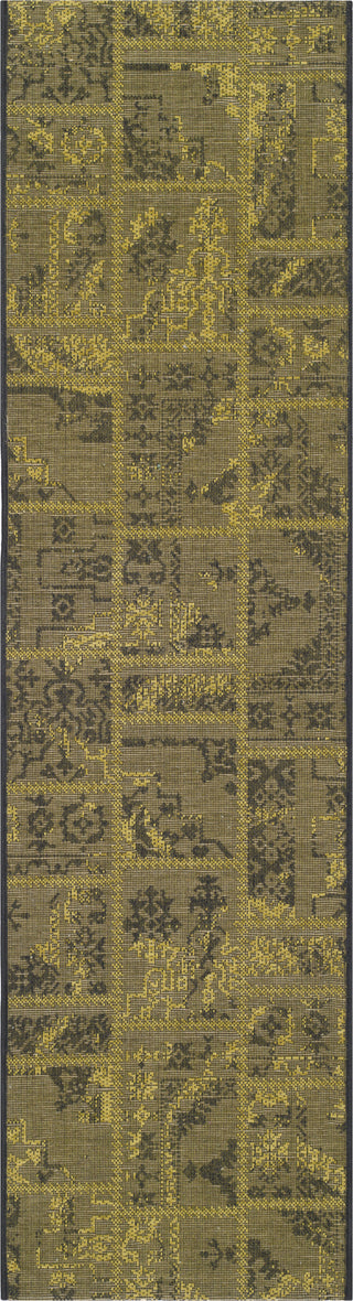 Safavieh Palazzo PAL121 Black/Green Area Rug 