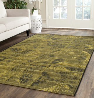 Safavieh Palazzo PAL121 Black/Green Area Rug  Feature