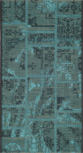 Safavieh Palazzo PAL121 Black/Turquoise Area Rug main image