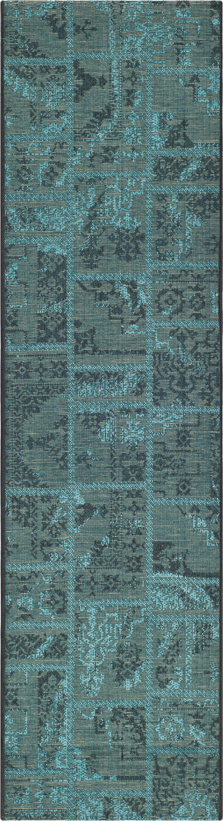 Safavieh Palazzo PAL121 Black/Turquoise Area Rug 